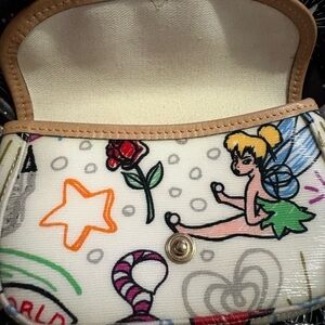 Dooney and Bourke wristlet tinker bell EUC